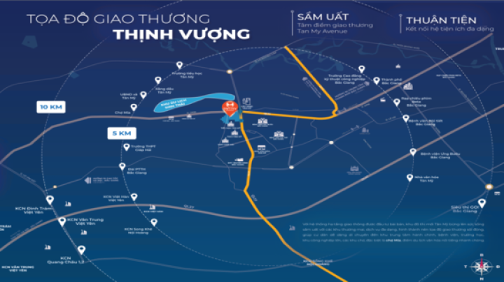 LIÊN KẾT VÙNG, TIỆN ÍCH NỘI KHU VÀ NGOẠI KHU
