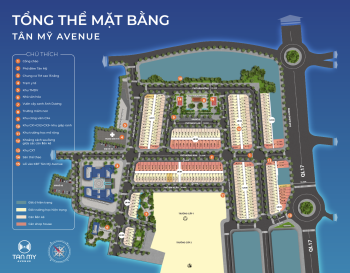 TỔNG THỂ MẶT BẰNG TÂN MỸ AVENUE